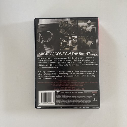 The Big Wheel (DVD, 1949) Mickey Rooney Thomas Mitchell - Picture 2 of 6