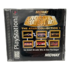 Playstation PS1 Midway Arcade's Greatest Hits The Atari Collection 1 Complete