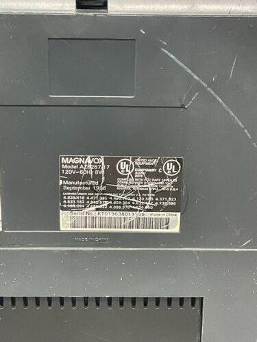 Magnavox Boombox AZ8267 Bass Reflex CD Radio Cassette Recorder 3-Band Equalizer - Picture 19 of 21