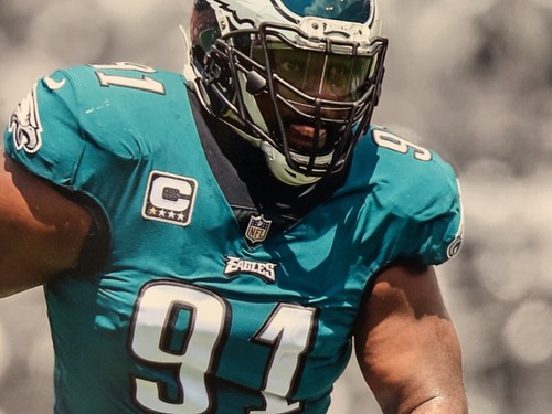 Fletcher Cox Signed Philadelphia Eagles 8x10 Photo JSA - Picture 3 of 6
