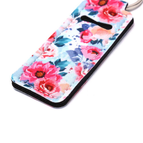 1pcs Creative Keychain Portable Lipstick Cases Cover Balm Holders Keyring GA*k* - Picture 7 of 22