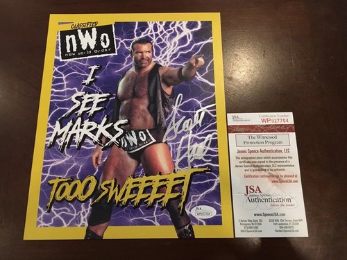 Scott Hall Razor Ramon Signed Autograph Auto 8x10 Photo WWF WCW NWO WWE JSA - Picture 1 of 3