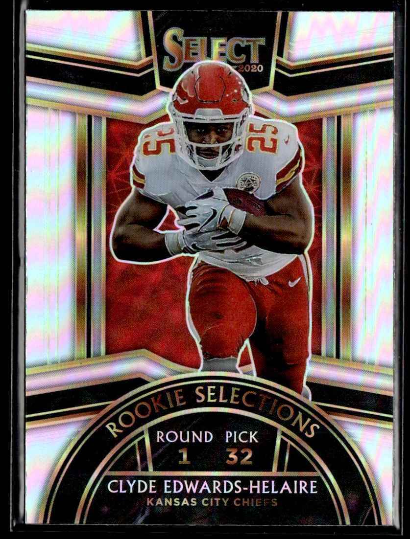 2020 Silver Prizm Clyde Edwards-Helaire Kansas City Chiefs #RS-12