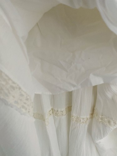 Shona Joy Dress Size AU 10 /US 6 Chloe Chevron Balloon Sleeve Midi White Prairie - Picture 14 of 23