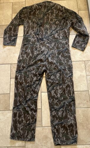 Vintage Mossy Oak Original Camouflage Baumwollmischung Overall Hergestellt in den USA Herren Large REG - Bild 8 von 17