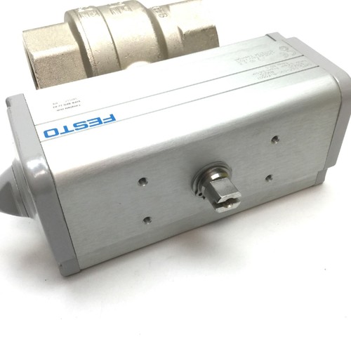 Festo VZPR-BPD-22-R2 Kugelhahnantrieb, Gewinde Rp2, Stellantriebsanschlüsse G1/8 - Bild 10 von 10