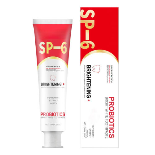 1pc Sp-6 Probiotic Brightening Toothpaste, Deep Cleaning Care Toothpaste