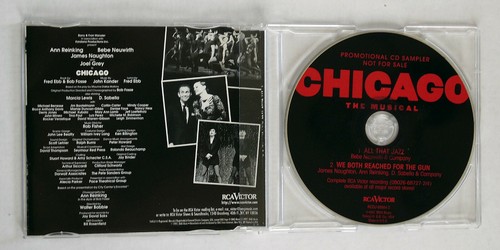 Chicago - The Musical - Promotional CD Sampler - All That Jazz & We Both Reached - Picture 3 of 3