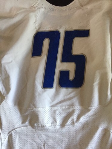 Game Worn Used Nike Middle Tennessee St Blue Raiders Football Jersey #75 Size2XL - Bild 4 von 4