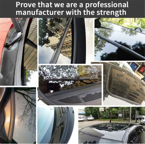 3M Car Windshield Sealant Rubber Sunroof Triangular Window Sealing Sealed Strips - Foto 8 di 12