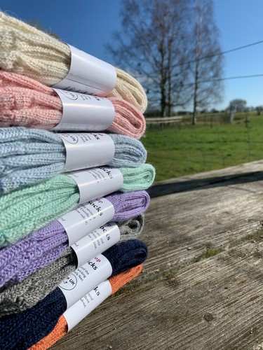 Alpaca Wool Bed Socks - Luxury, Cosy, Made in UK, Super Soft!! - Picture 1 of 30