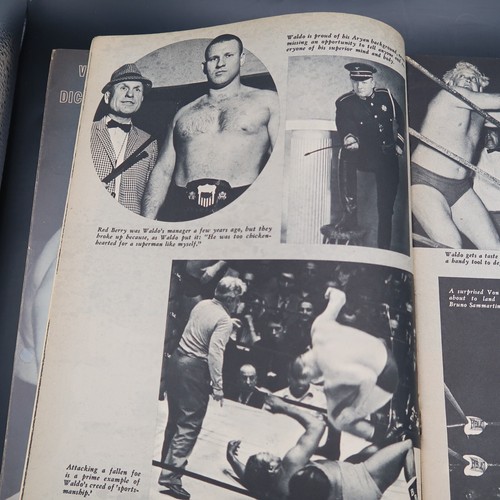 Wrestling Revue Magazine April 1968 Waldo Von Erich Moolah Eddie Graham Vintage - Picture 6 of 7