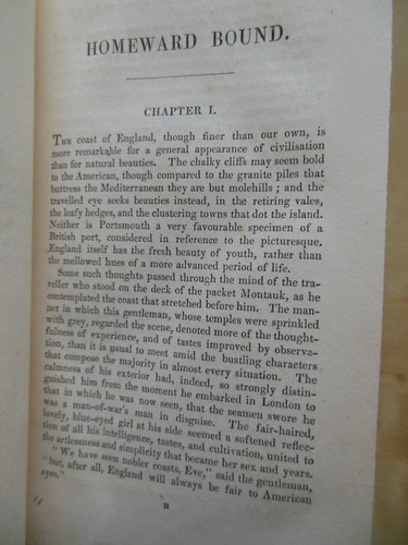 Homeward Bound by J Fenimore Cooper (1842) Bentley's Standard Novel Series - Picture 5 of 9