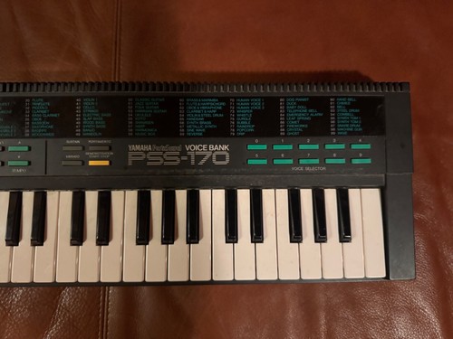 Vintage 1980s Yamaha PSS-170 PortaSound Keyboard Piano Synthesizer - Picture 3 of 6