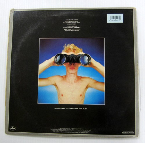 RUSH Power Windows LP 1985 Geddy LEE Neil PEART Alex LIFESON w/Lyric inner - Picture 4 of 4