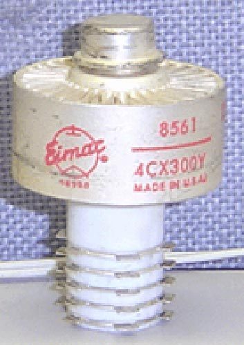 Eimac 4CX300Y/8561 400W Compact Power Tube 110 MHz - Picture 1 of 1