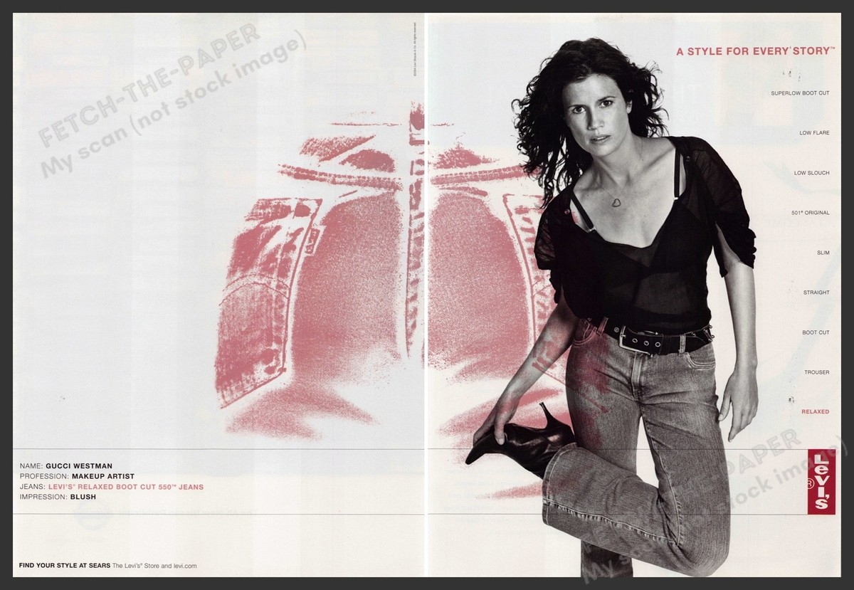 Levi's Jeans 2000s Print Advertisement (2 page centerfold