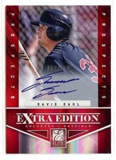 2012 PANINI ELITE EXTRA EDITION PROSPECTS DAVID DAHL RC AUTO 064/509!!