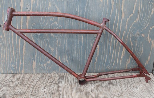 Vintage 1941 Vorkrieg Schwinn Modell C Fahrrad RAHMEN Klunker Cruiser Fahrrad 26" Räder - Bild 4 von 19