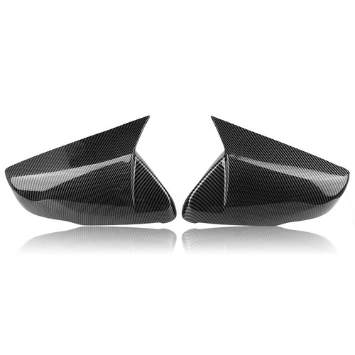 Carbon Fiber Look Rearview Side Mirror Cover For Cadillac CT5 CT6 2019-2024 2021 - Picture 4 of 18