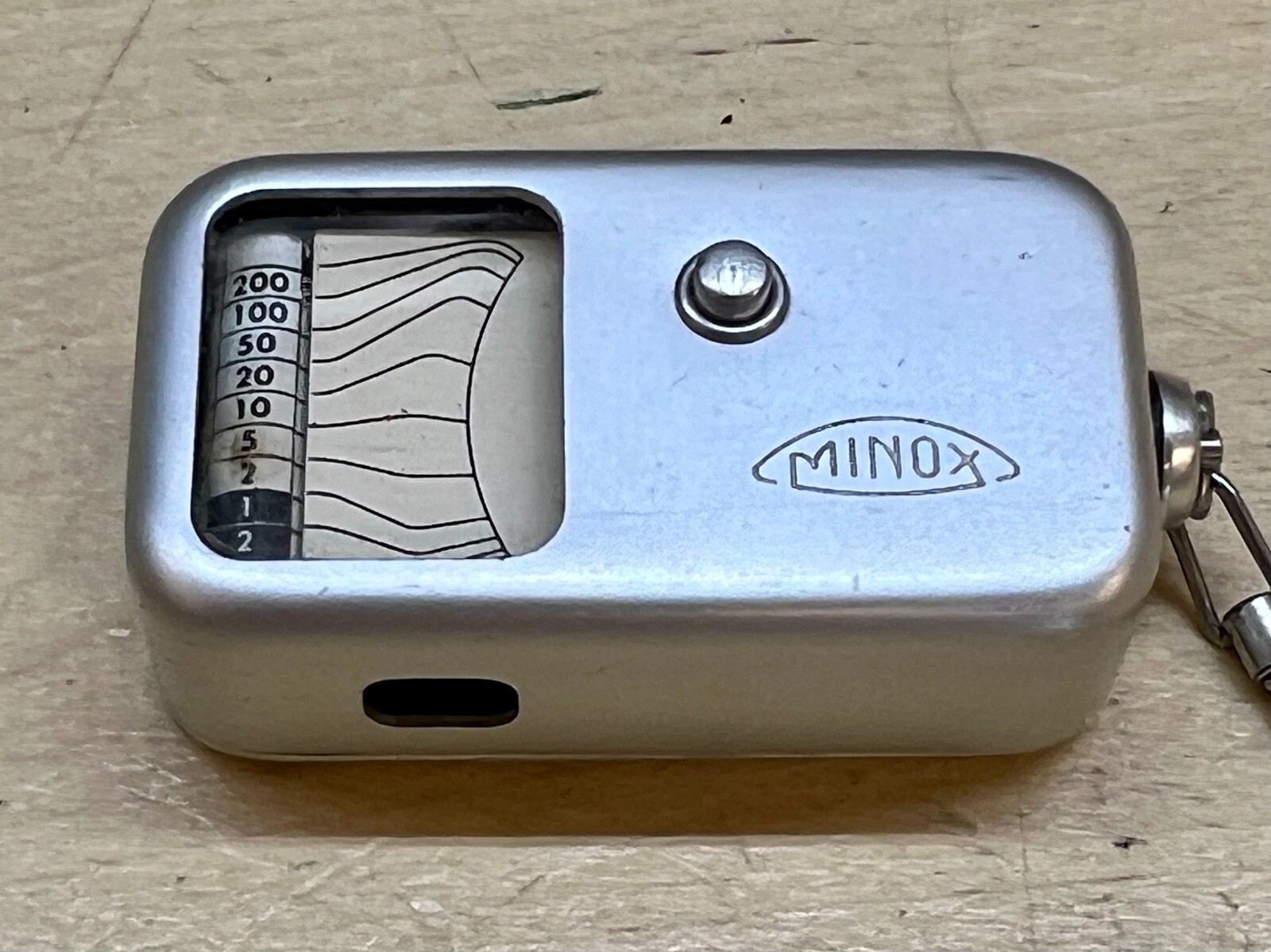 Minox Light Meter with Red Case and Chain eBay