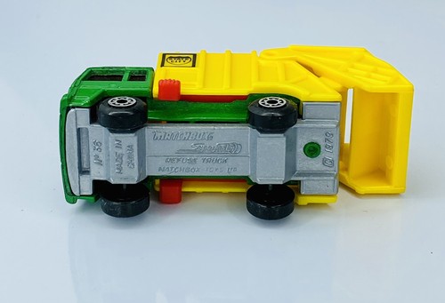 1:87 1979 MATCHBOX SUPERFAST REFUSE GARBAGE TRUCK MADE IN CHINA - Picture 6 of 6