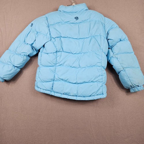 Mountain Hardwear Puffer Jacket Youth Small Blue Insulated Down Feather - Picture 13 of 19