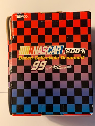 Ornamenti natalizi Jeff Burton - vintage (2001) in scatola - NASCAR Citgo #99 - inutilizzati - Foto 4 di 6