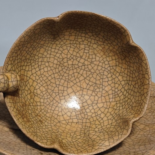 Juego de té de porcelana Ru de 7"China del horno oficial de la dinastía Song - Imagen 7 de 9