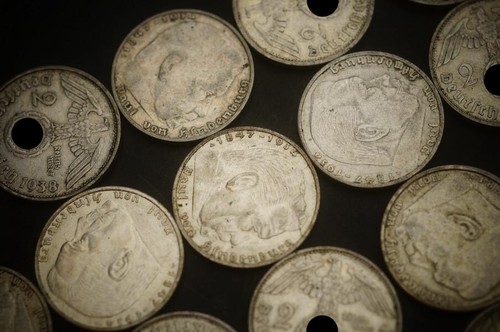 Deutsches Reich 2 Reichsmark, Silber, Hindenburg, 60 Stück Lot, WK2 - Bild 10 von 13