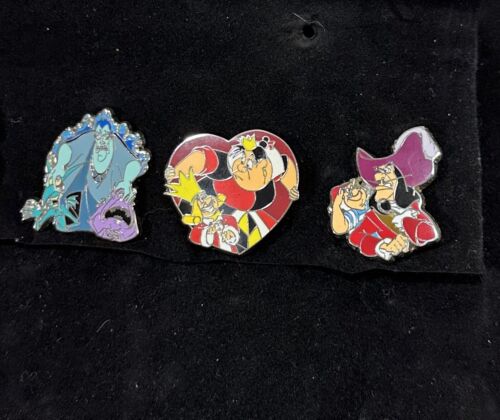 2010 Disney ~ Villains & Sidekicks Booster Pins ~ Set of 6 Pins ~ Excellent - Picture 2 of 5