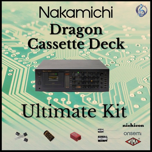 Nakamichi Dragon Cassette Deck Ultimate Upgrade Kit Piezas Genuinas Restauración - Imagen 1 de 4