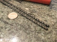 2 pieces CLE FORGE cleveland twist drill extra length 3/16 diameter x 8 x 5 FL