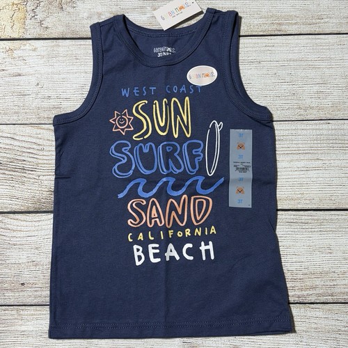 Toddler Boy Tank Tops And Shorts Size 3T. NWT! 6 Tanks, 1 Pair Play Shorts. - Picture 6 of 15