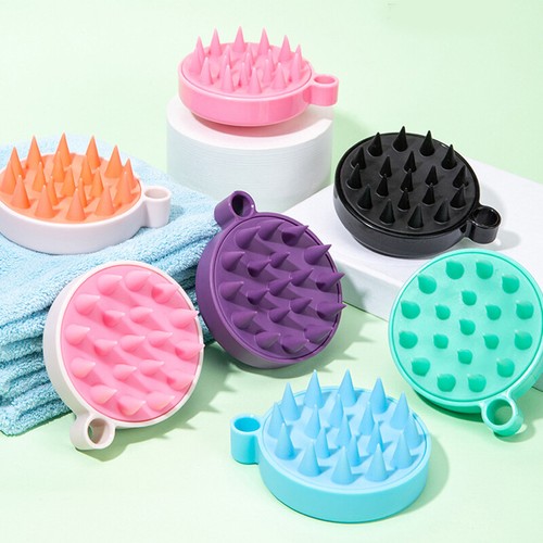 Silicone Head Body Wash Clean Care Hair Root Itching Scalp Massage Comb Shower Ⓩ - Picture 6 of 24