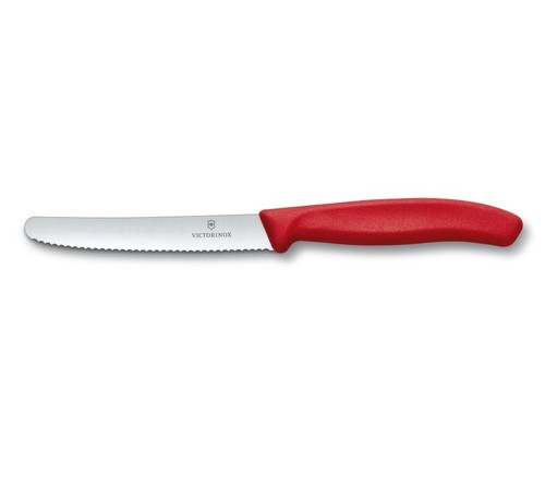 Victorinox Swiss Kitchen Paring Knife With Peeler 3pcs Set Red 6.7111.31 - Picture 4 of 6