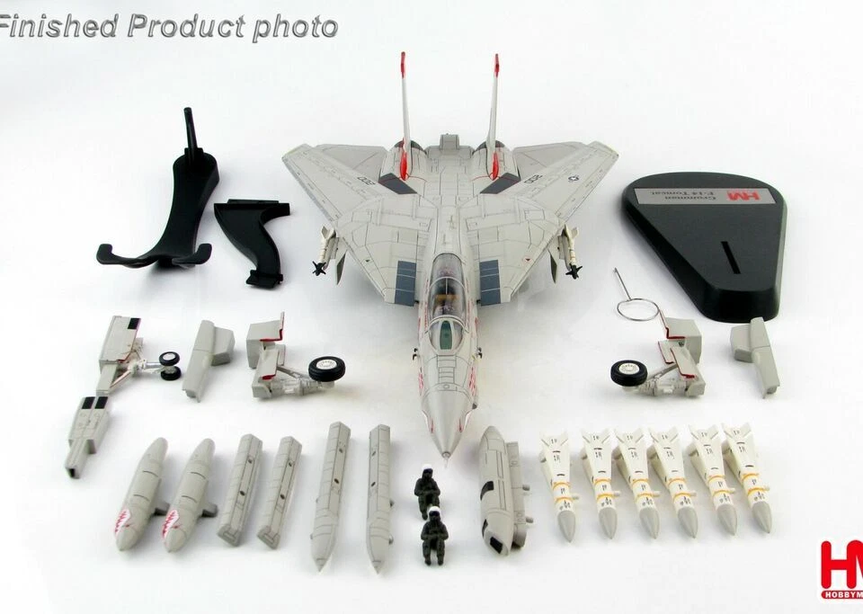 Modelo fundido a presión 1:72 HM Grumman F-14A Tomcat "Miss Molly" USS Carl Vinson Fighter Foto 3 de 4
