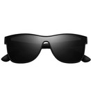 Black Black Square Sunglasses for Men