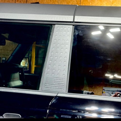 2 Stück Fenster Säulenpfosten Aluminiumlegierung Für Ford Bronco 4-Tür 2021-2024 - Picture 19 of 24