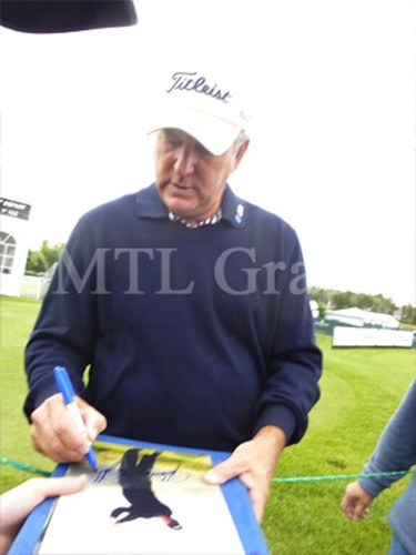 Foto de golf firmada de Jay Haas 8x10 - Imagen 2 de 2