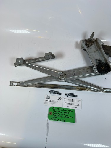 OEM 1994-2002 Dodge Ram 1500-3500 Manual Window Regulator Assembly Driver LH - Picture 6 of 15