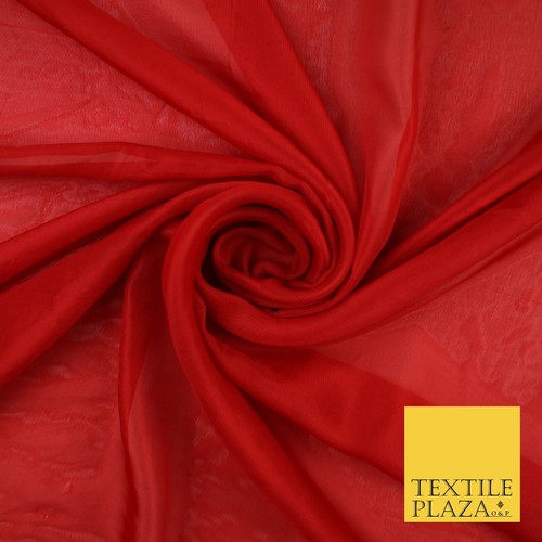 70 COLOURS Plain Dyed Chiffon Fine Soft Georgette Sheer Dress Fabric 57" Wide - Picture 114 of 209