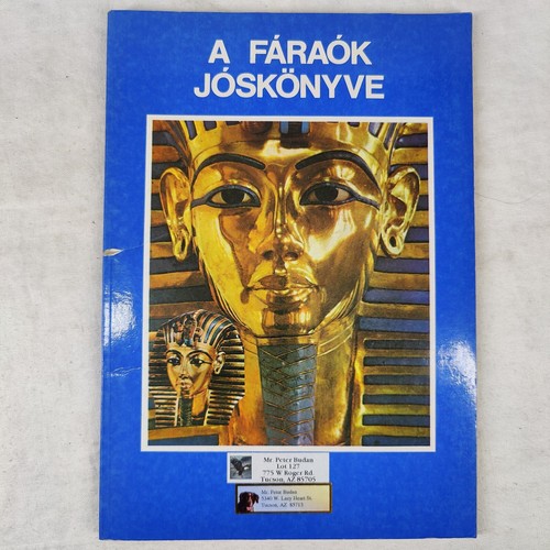 the oracle of the pharaohs - 1989 Rare Vintage Hungarian Book on Ancient Egypt - Picture 8 of 12
