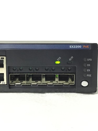 JUNIPER NETWORKS EX2200-24P-4G-TAA 24 Ports Gigabit Ethernet Managed Switch - Picture 5 of 9