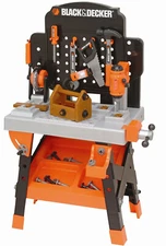 Junior Power Tool Box Workshop Toddler Kids Craftsman Bench Building Equipment