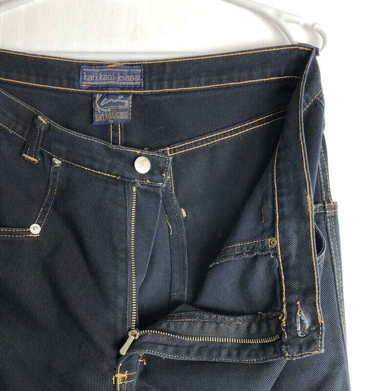 KARL KANI jeans black vintage 90s hip hop 1990s metal mens KARL KANI jeans black vintage 90s hip hop 1990s metal mens