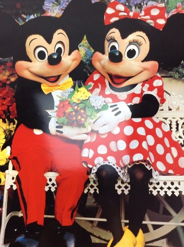 Print The Walt Disney Company Mickey & Minnie #4664 Disney Couple VTG Print - Picture 2 of 12