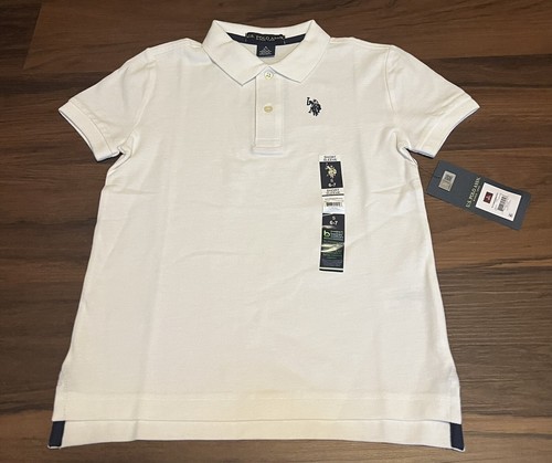 NWT Boys White Polo Shirt Size S (6-7) - Picture 6 of 6