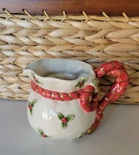 Vintage Fitz And Floyd Old World Creamer Pitcher 3.5x5 1994