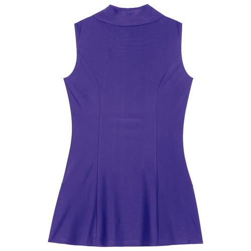 Mujer Tenis Vestido Cremallera Cuello Abajo Gimnasio Entrenamiento Entrenamiento Uniforme - Imagen 41 de 48